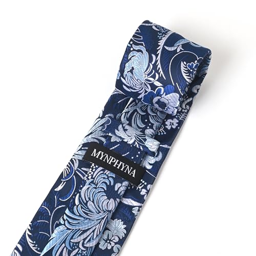 Image of Men's Tie Set with Pocket Square and Cufflinks | 100% microfiber; tie 59 x 3.15 in; square 10 x 10 in; gift box included