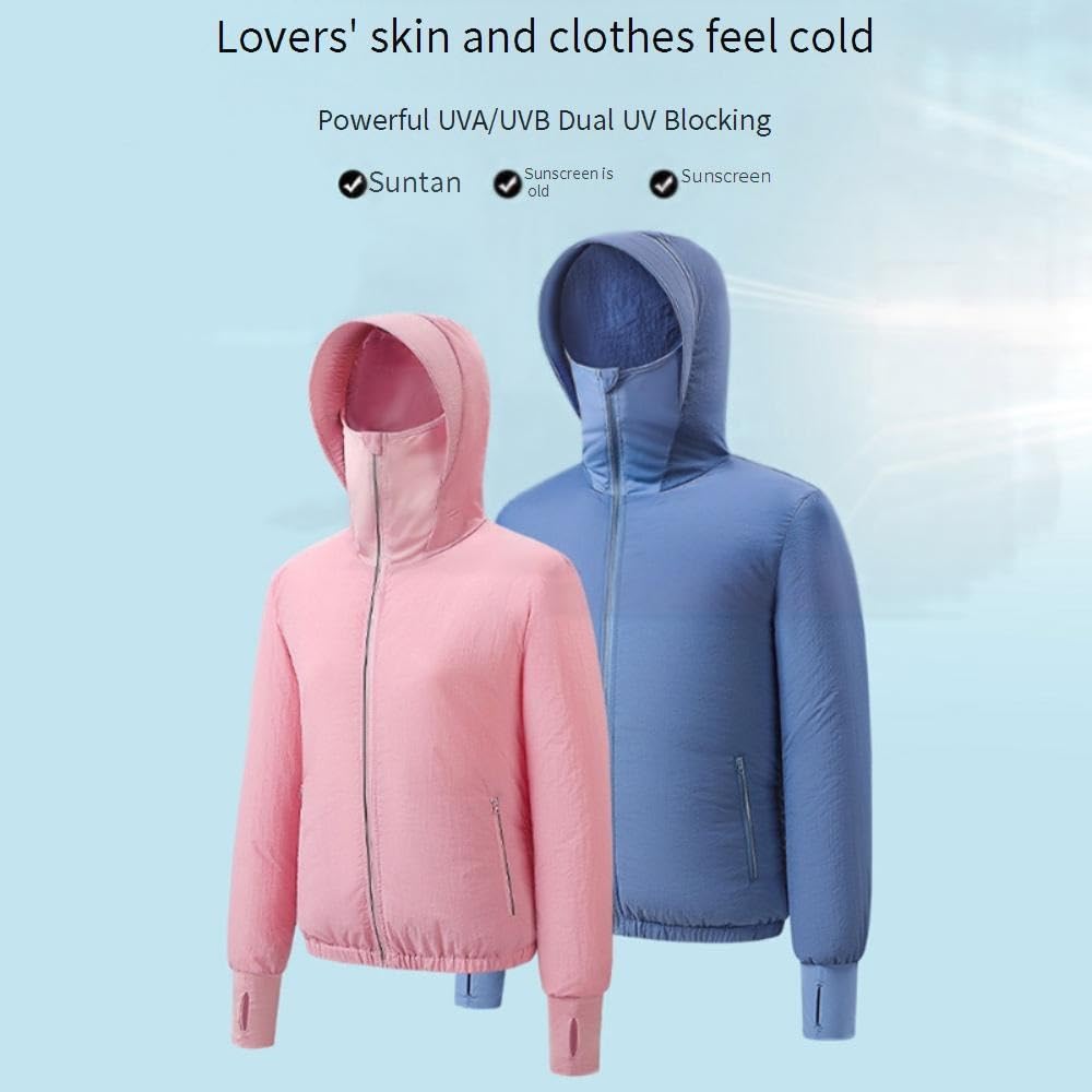 Giacca ventilata, Giacca di Raffreddamento 2 ventole 3 velocità Multicolore dalla S alla 4XL Batteria Non Inclusa(Men Blue,3XL)