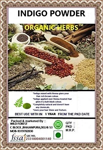 ORGANIC HERBSINDIGO LEAVES POWDER 200 GM