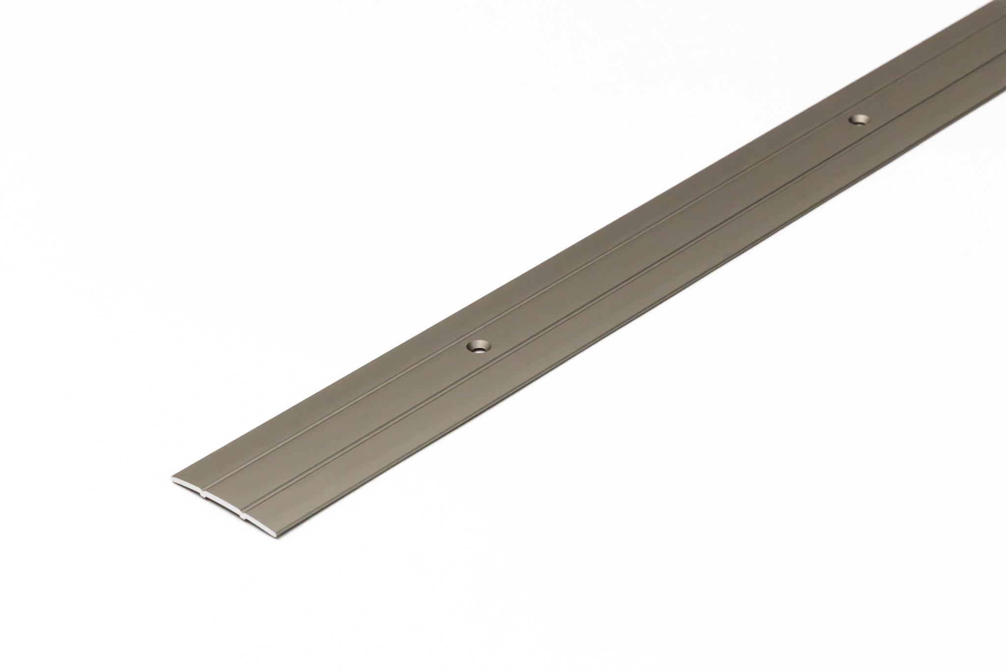 MW Profiles Aluminium Door Threshold Strip 37mm - Champagne - Anodised Finish 1m Length - DTPS 37 (Anodised Champagne)
