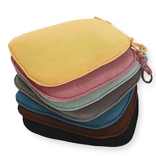 Cojines para sillas de comedor cómodos con fundas extraíbles para cocina interior 8