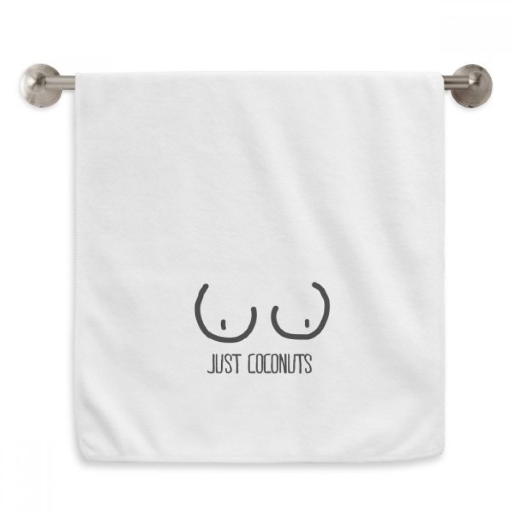 Serviettes moelleuses Coconuts Dessin d'une douceur exceptionnelle, serviette visage 13X29