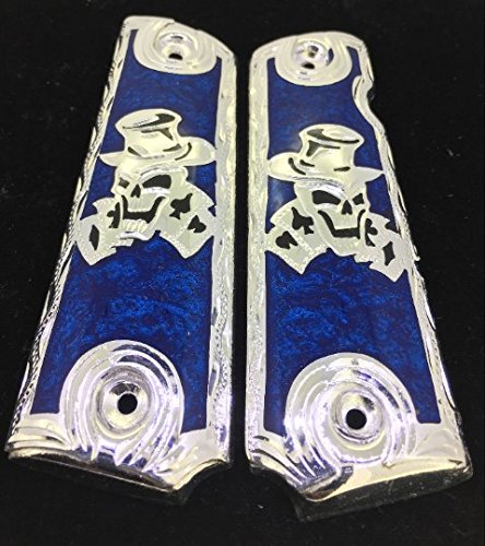 Amazon.com : 1911 Gun Grips Santa Muerte Grim Reaper Cacha