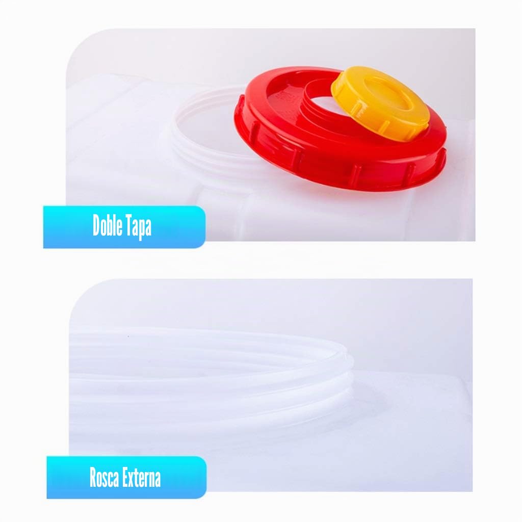 Tanque Contenedor de Agua Deposito Agua 28L/80L/110L/160L/200 Grande Almacenamiento De Agua Contenedores Sin BPA Con Grifo El Plastico Grado De Comida Almacenamiento De Agua Al Aire Libre Depósito De