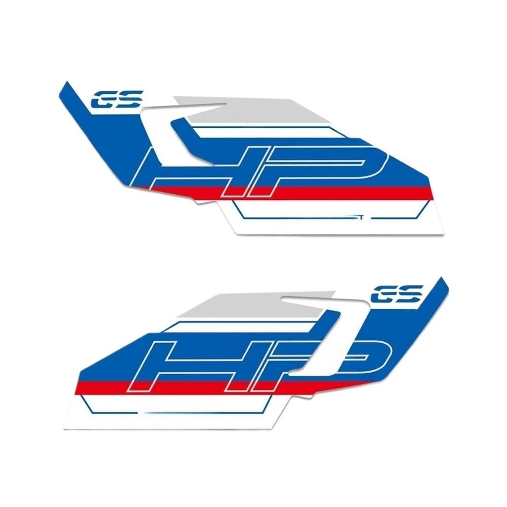 Rlqybiukt Color B Tank Pads Motorcycle Sticker Side Fairing Triple Black Trophy Decals For R1200gs R1250gs R1200 Gs R1250 2017-2023