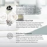 Mixibaby Handtuch 6er Set 2X Duschtuch 2X Handtuch 2X Gästetuch 100% Baumwolle Frottee, Farbe:Antrazit