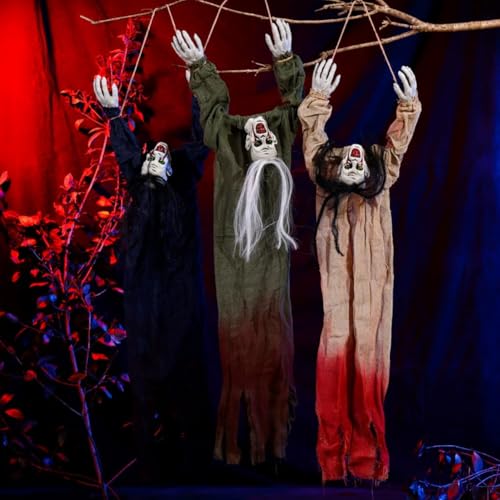 Décorations d'Halloween d'extérieur faciles à suspendre pour décorer vos arbres