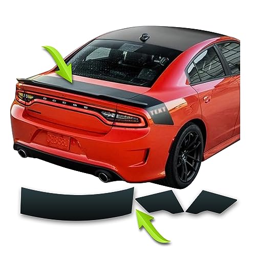 BENINI DESIGN STUDIO Bumble Bee Belt Racing Stripe Vinyl Decals Sticker Kit Compatible with Dodge Charger Scat Pack Daytona Stripe Kit 2015-2024 (Matte Black)