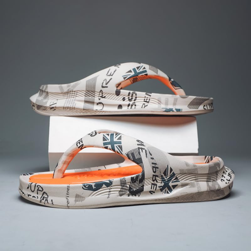 Men's Flip-Flops, Thongs Sandals Comfort Slippers for Beach2