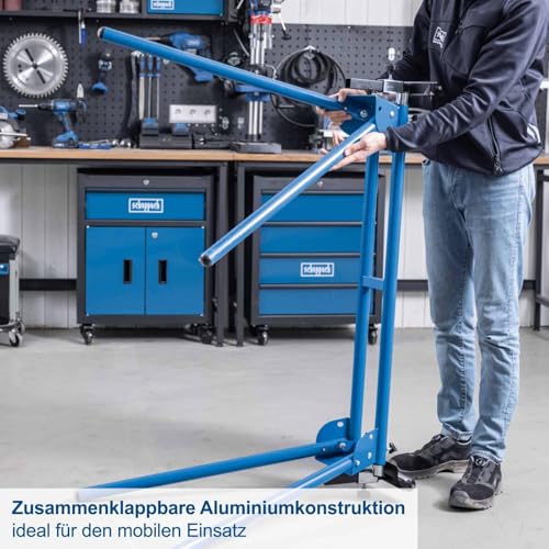Scheppach Untergestell Arbeitstisch UMF1600 | Maschinentisch für Kappsägen, Schleifmaschinen...