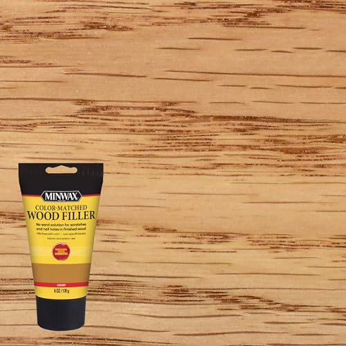 Image of Minwax Color-Matched Wood Filler, Cherry, 6 oz