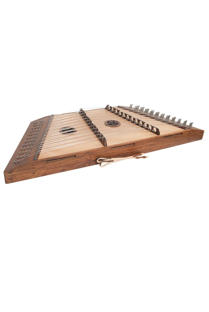 Roosebeck Hammered Dulcimer Package: Pro Quality 12/11 Course Sheesham Hammered Dulcimer W/Hammers + Stand - Image 2