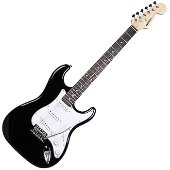 Amazon | BUSKER'S BST-STD BLK エレキギター ストラト