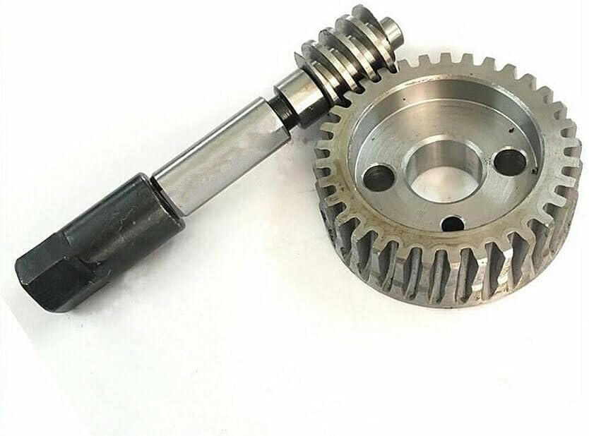 1Set Mill Head Gear Tilt Turbine Adjust Worm For Bridgeport Milling Machine