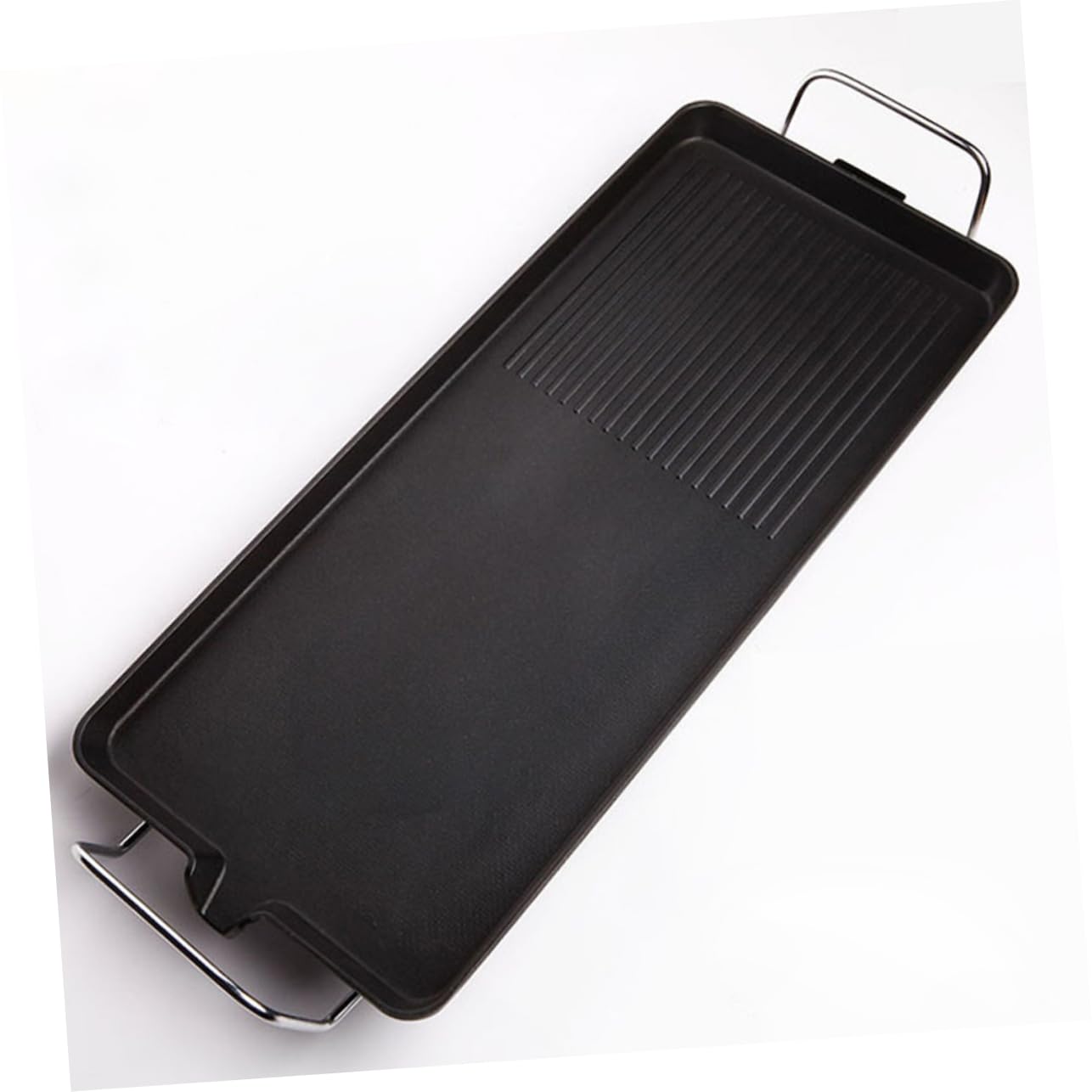 GRIRIW Electric Baking Tray 110v Us Plug Nonstick Barbecue Grill Indoor Grill Plate Easy Operation Bbq Machine