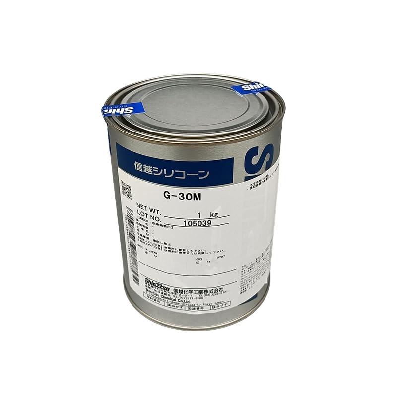Shin-Etsu G-30M grasa industrial de alto rendimiento 1 kg | Lubricante para maquinaria, componentes automotrices y contactos eléctricos