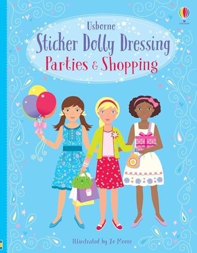 Sticker Dolly Dressing Parties & Shoppin