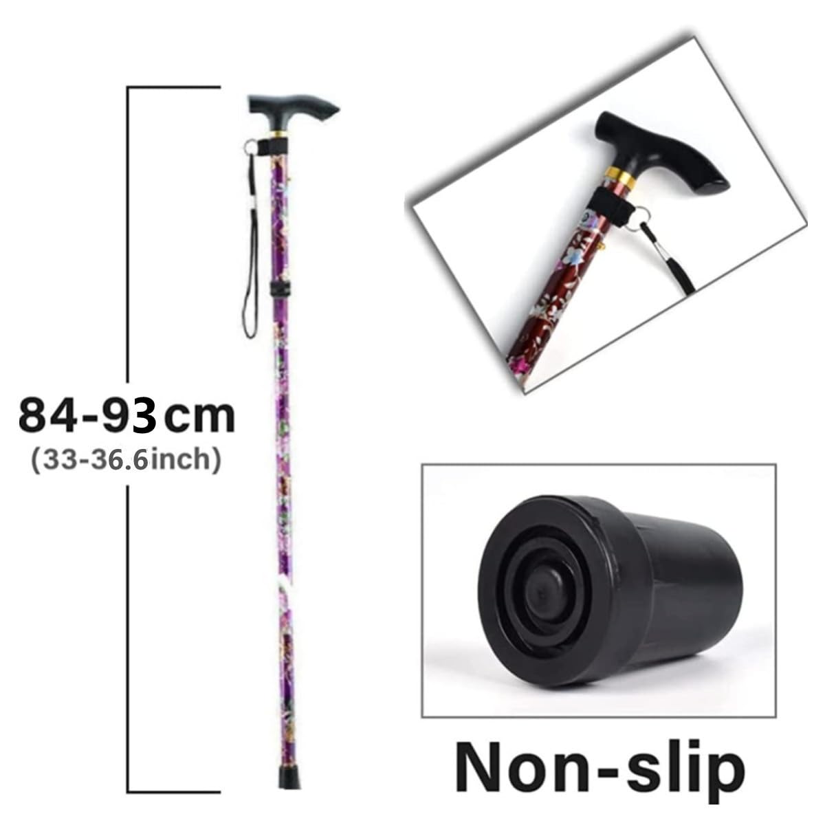 ALEVMOOM Bastone da passeggio con sedile pieghevole leggero, sgabello 2 in 1 per adulti, bastone da ALEVMOOM Bastone da passeggio con sedile pieghevole leggero, sgabello 2 in 1 per adulti, bastone da