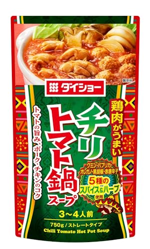 ダイショー チリトマト鍋スープ 750g×5個のサムネイル