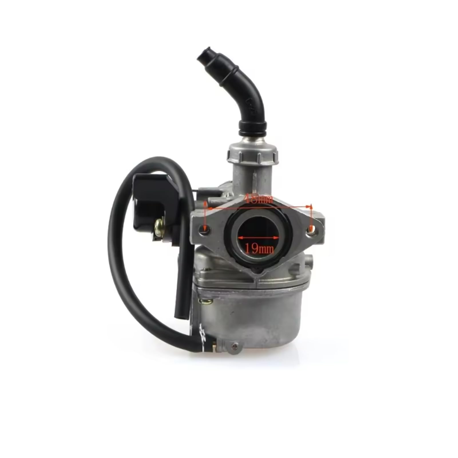 Viviance Carburateur Carb 19mm + Filtre à Air pour Mini Moteur ATV Quad 50/70/90/110 / 125cc