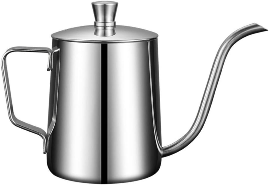 Stainless Steel Coffee Pot with Lid, Tea and Juice Server for Home