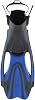 Aqua Lung Sport Adult Pro Series Zinger Fins Grey & Blue Medium