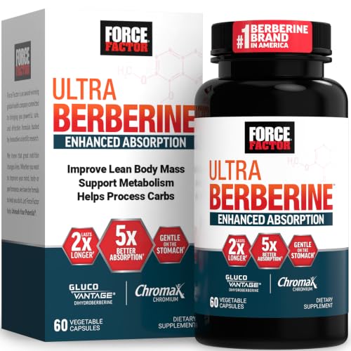 Force Factor Ultra Berberine, 60 Vegetable Capsules