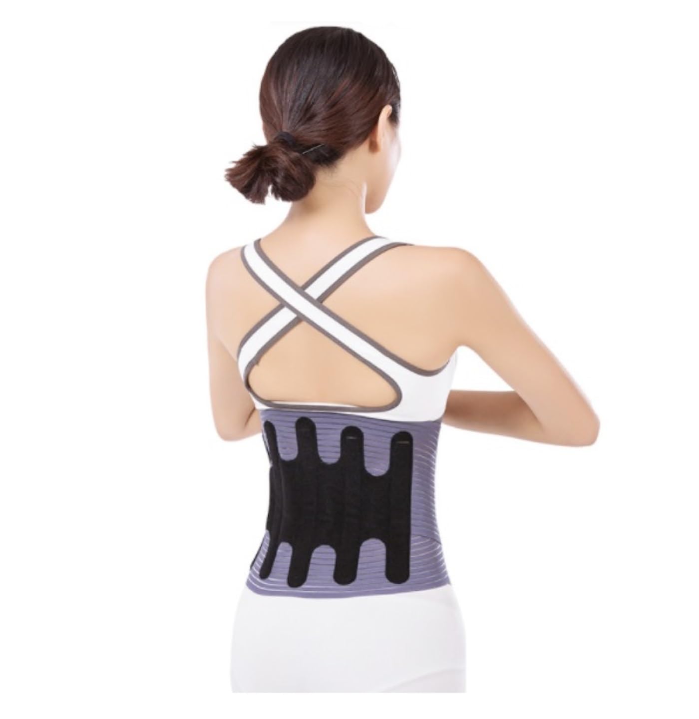Fascia Lombare 1 Pz Tutore per La Schiena Traspirante Estivo Supporto per Cintura di per Vita con Decompressione Lombare Cintura Schiena(3XL)