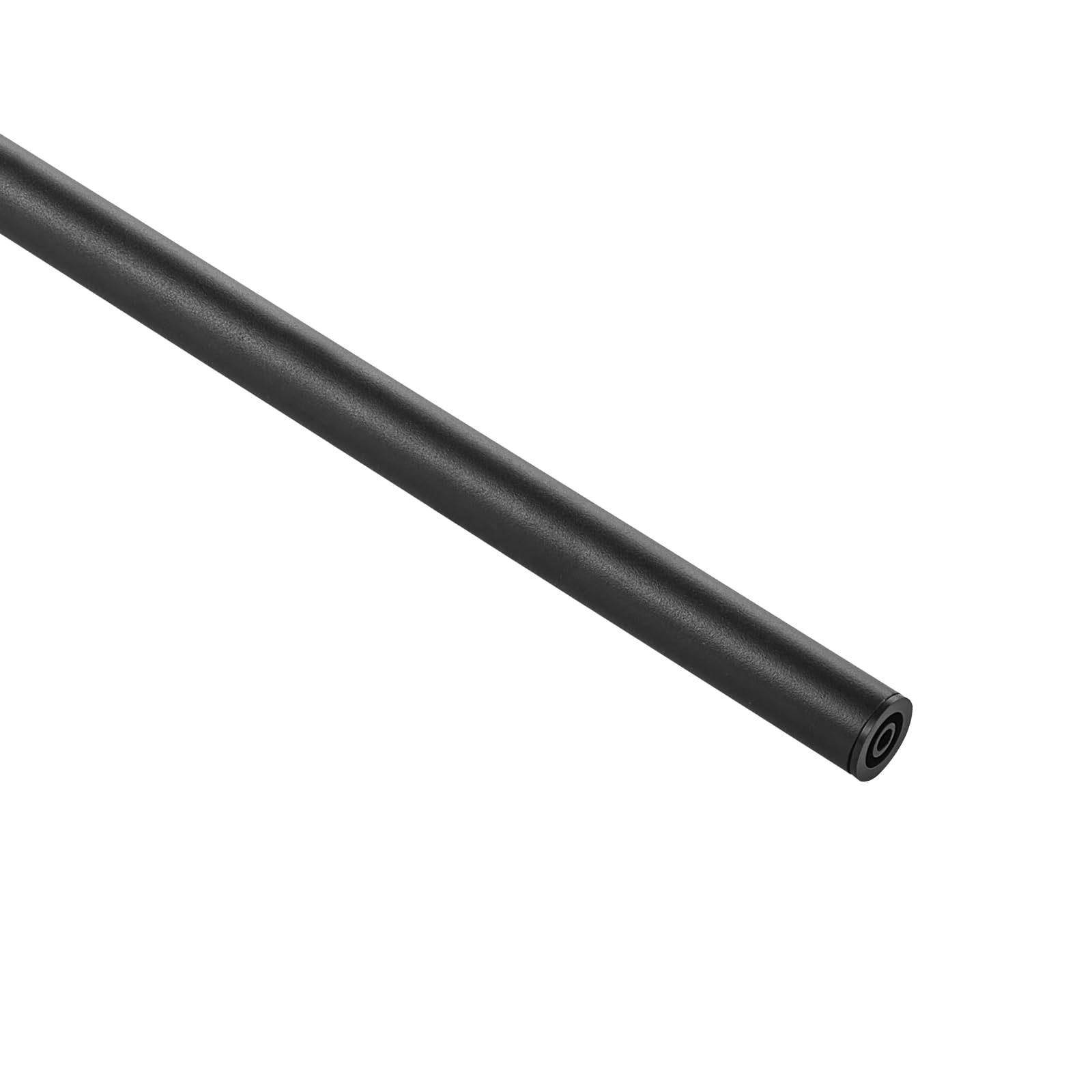 VEVOR Balustres d'Escalier Aluminium 19x914 mm, Lot de 51 Barreaux de Sécurité Garde-corps, Tige Ronde Creuse Métal, Noir