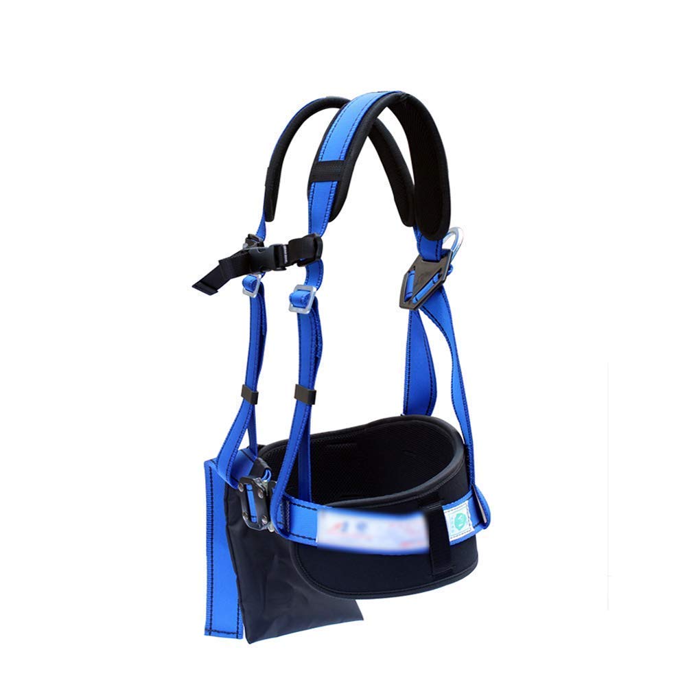 SwaYve Cinturón de Seguridad para Trabajos Aéreos, Kit de Arnés de Seguridad, Kit de Protección Contra Caídas, Cuerda de Rescate, Arnés de Escalada Al Aire Libre, Cinturón de Seguridad para Trabajar,