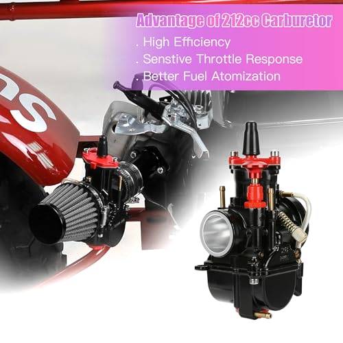 Image of PWK 28mm Carburetor Kit Replacement for Predator 212 224cc 196cc 6.5hp Engine Coleman CT200U CT200U-EX BT200X KT196 Baja Warrior Trailmaster MB200 Go Kart Parts