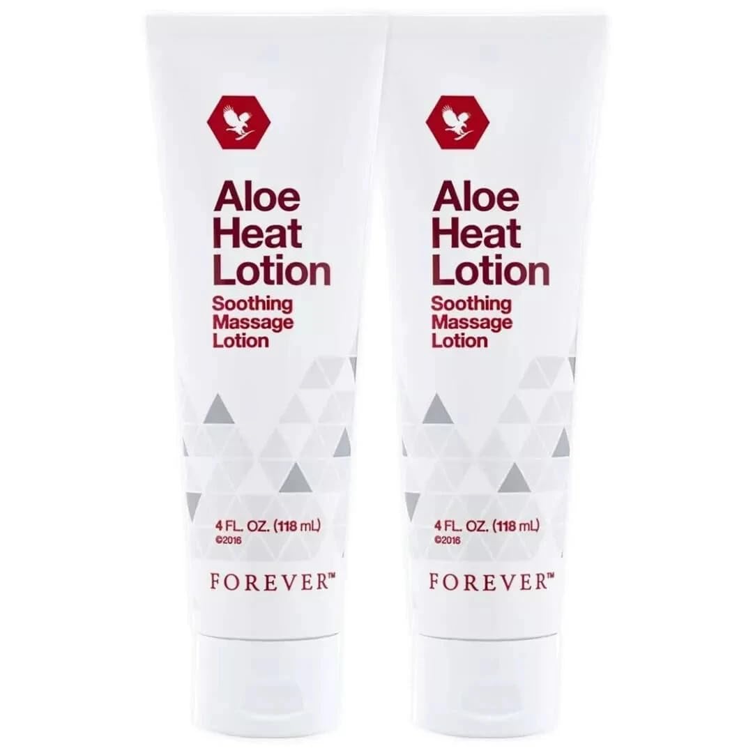 Bizzico 2 tubos loción térmica aloe para siempre (3 x 4 oz), loción masaje calmante músculos cansados piel seca