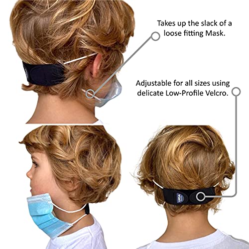 Maskie Face Mask Holder, Ultra-Light and Breathable Mask Ear Saver with Adjustable Gripper, Comfortable Mask Strap, Wear… - Image 4