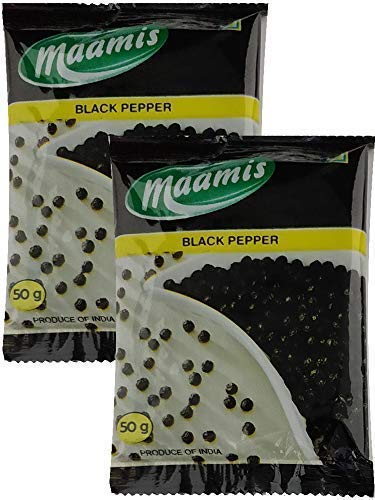 Maamis Black Pepper Seed 50g (Pack of 2) (B07H1J2ZQY) Amazon Price History, Amazon Price Tracker