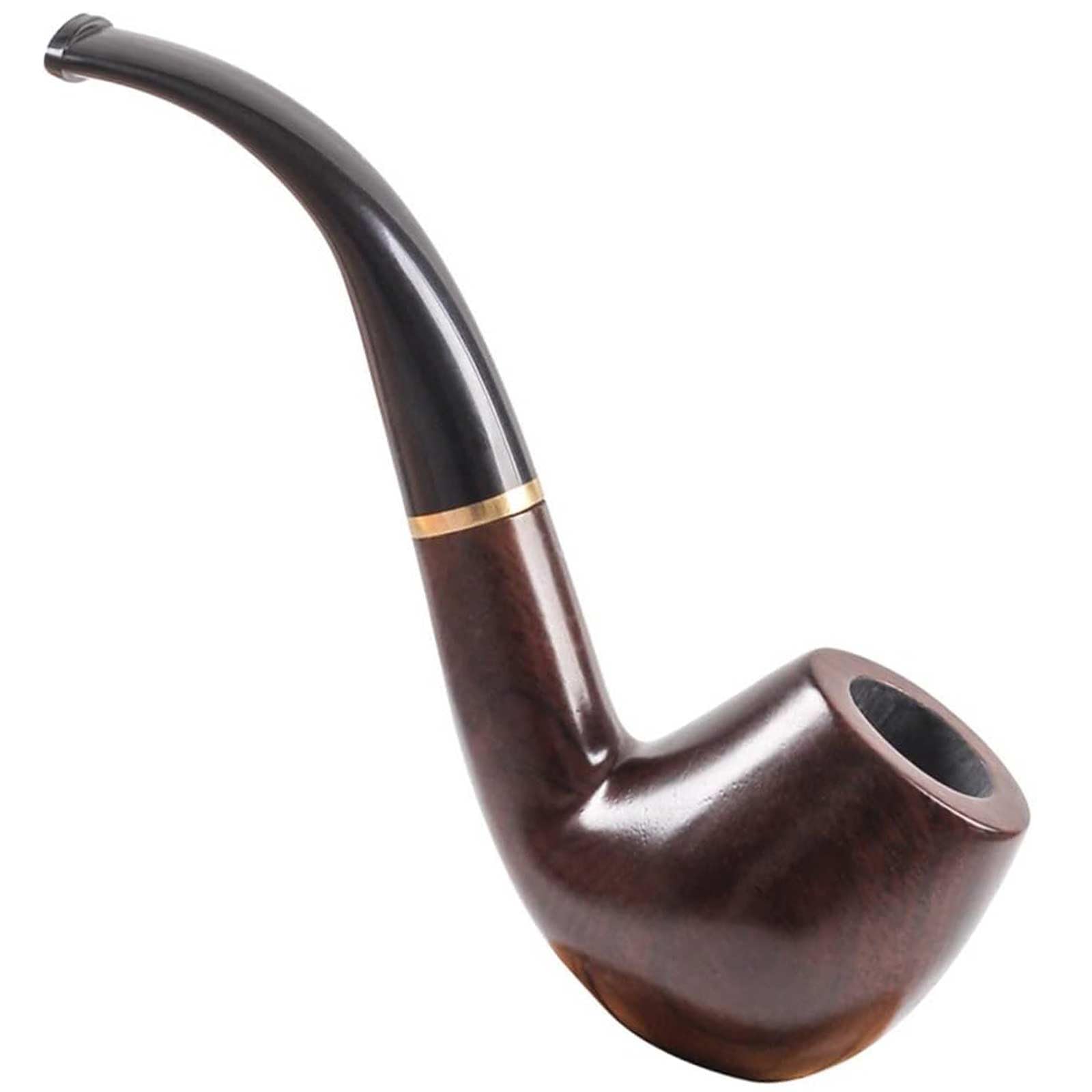JYTDBCS Tobacco Pipe, Handmade Wooden Pipe, Cigarettes to Smoke Perfect Beginner Pipe, Smokers Gifts