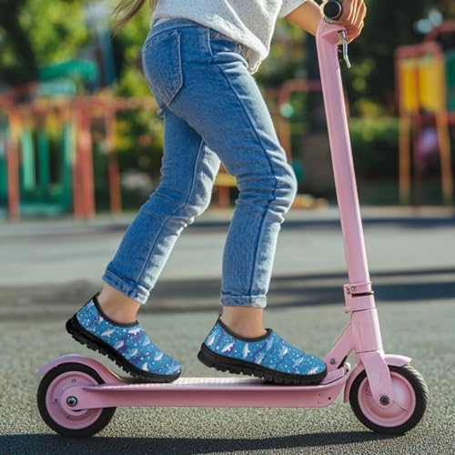 TODIYADDU Kids Running Shoes Slip On Tennis Shoes Boys Girls Lightweight Mesh Trendy Sports Sneakers4