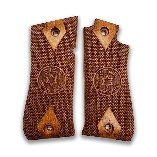 Pistol Grip Fait à la Main Victorious Star Ars.02 en Bois de Noyer Custom