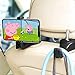 ASANMU Crochet pour Appuie-tête de Voiture Universels, Pack de 2 Supports Universels pour Véhicule, Avec Support de Téléphone pour Téléphone/Sac à Main, Accessoires de Voiture Universels Auto