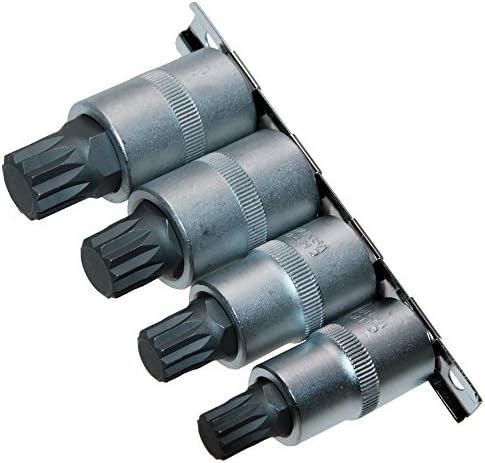 12-Kant Steckschlüssel-Set 1/4" – 11-tlg., Chrom-Vanadium-Stahl, Mit Box – Für 4-13mm