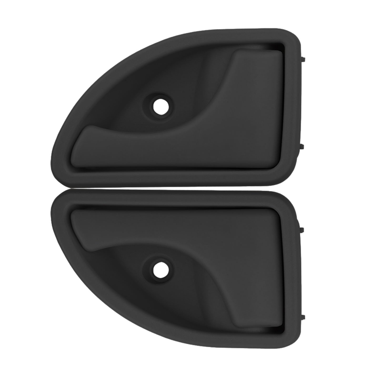 RYNVRNCOE Car Door Handle for TWINGO I for Box for S06 1993-2012 for TWINGO I for C06 1993-2012Interior Door Handle Left&Right Side 8200289434 8200247802(Black)