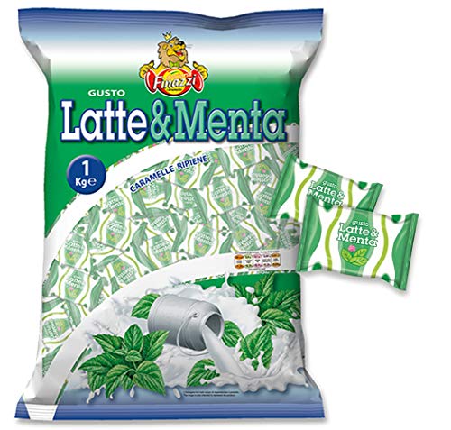 Caramelle Ripiene Latte Menta Finazzi kg 1