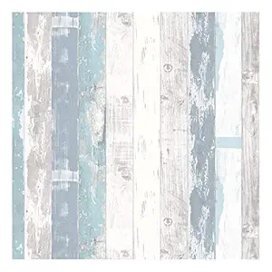 EXCEL, WALLCOVERINGS| Wallpaper for Walls|Premium Wallpapers|Wallpaper Roll|Plain & Texture Wallpaper|Wood Panel Vertical Effect Wallpaper|500 X 106cm = 5.3Sq.m. Or 59Sq.ft.