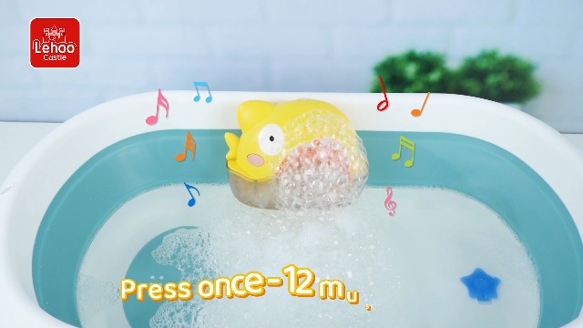 Machine à bulles de dinosaure avec musique, jouet de bain pour bébé
