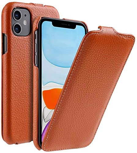 Étui iPhone 11 sans interférence de signal avec clapet vertical protecteur