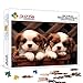 Mini puzzle da 1000 pezzi per cani adulti animali puzzle per adulti 1000 pezzi, giochi per famiglie regalo fai da te decorazione della parete di casa 38 * 26 cm
