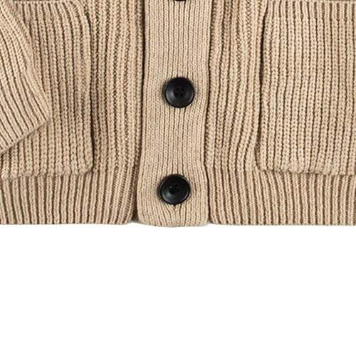 Mens Clothes Men's Shawl Collar Cardigan Sweater,Slim Fit Cable Knitt Button up Sweaters2