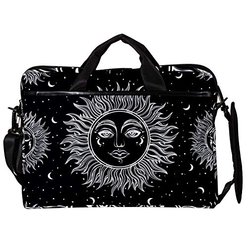 Sacoche ordinateur portable 14 pouces Big Sun blanc sac bandoulière PC 15.4