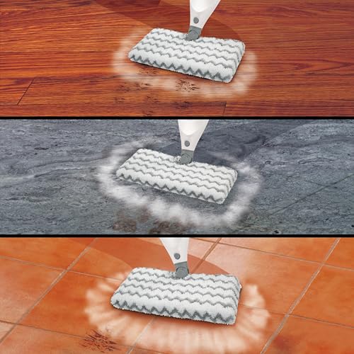 Shark Advanced Microfiber Washable & Reusable Cleaning Pads, Compatible with S3501 & S3601, Lifts & Locks in Dirt, Made for Laminate, Stone, Ceramic & Wood Surfaces, 2 Mop Pads Per Pack, XT3601 - image 4