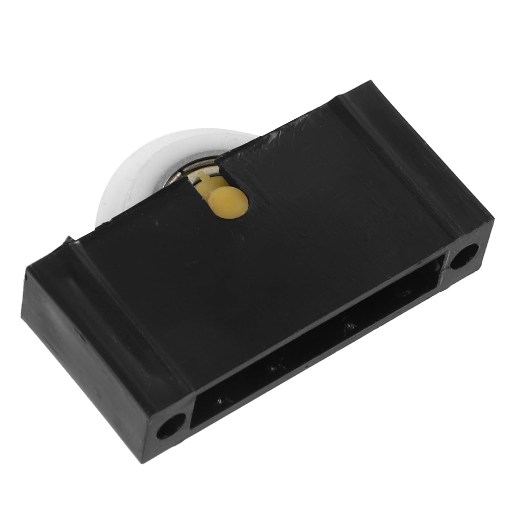 DIYEAH Glass Pusher Pulley Pulleys Cutting Machine Tools Accessories for Bottle Tile Stained Glass Roller Design Glass Roller Hand Tool Plastic Black