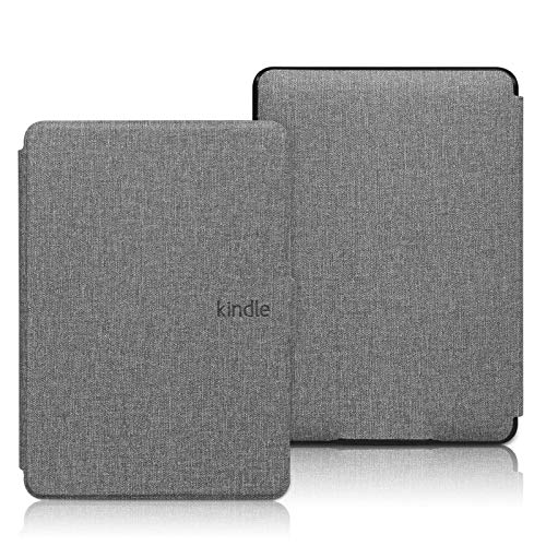 Smart Cover bemalt Etui für Amazon Kindle Paperwhite 4 für Paperwhite4 (2018) E-Book-Reader Muster Fall für Modell PQ94WIF, kp4 bw grau